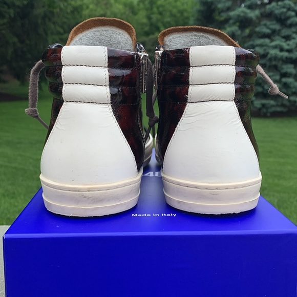 P449 Skate High top Tortoise women’s sneaker - size 39 with box - Picture 6 of 8